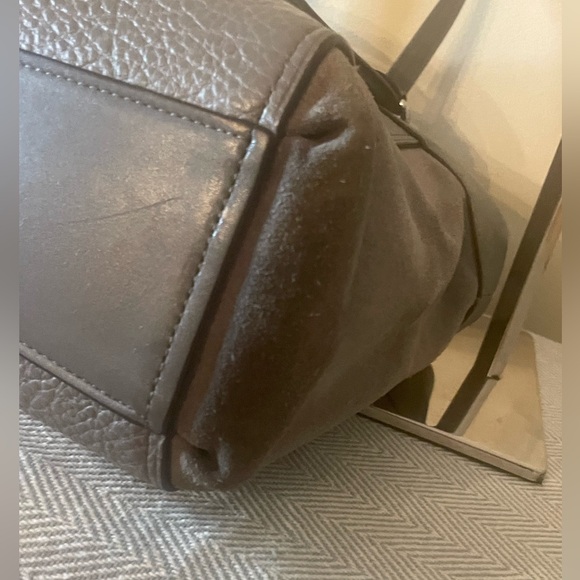 Coach Brooke Carryall Gray Suede Trim  Satchel/ Crossbody - GUC - Picture 8 of 14